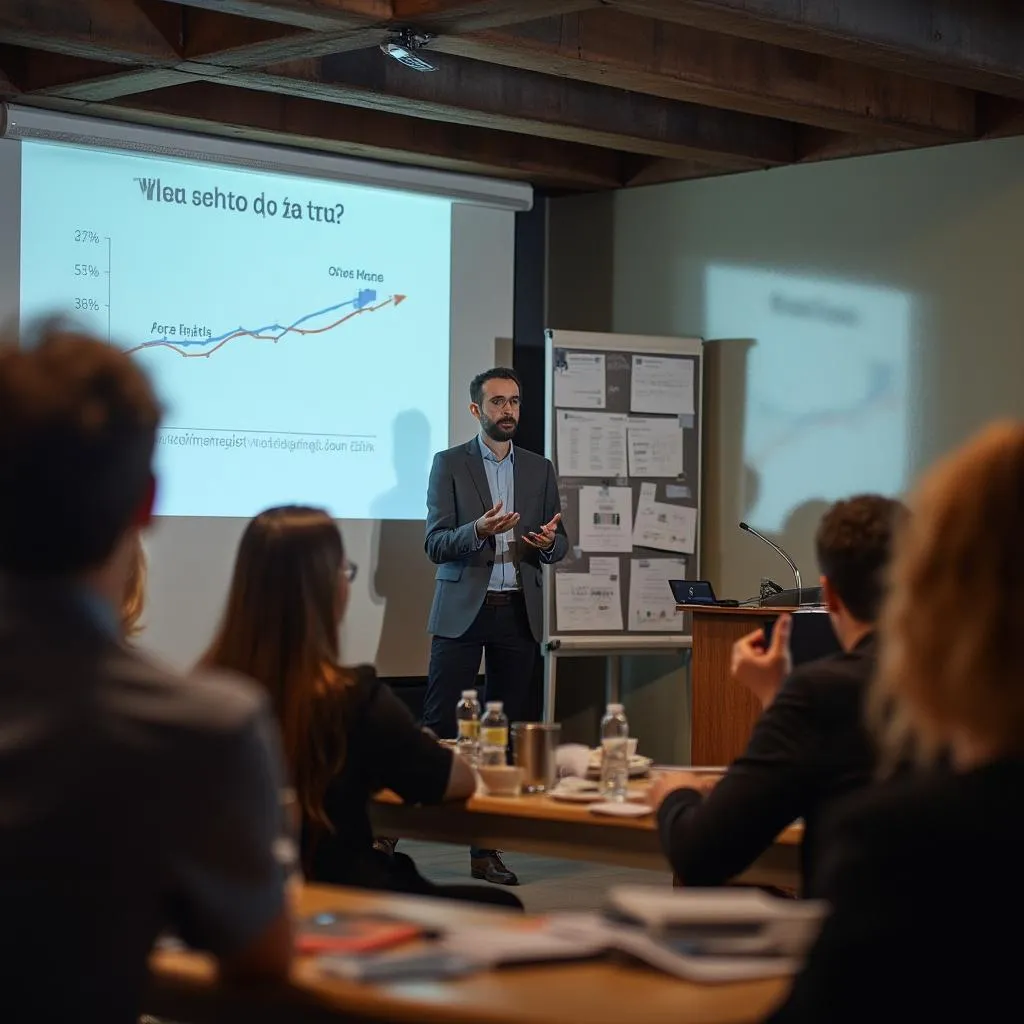 Ιδρυτής της FinancialWisdom σε σεμινάριο